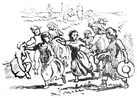 Иллюстрация к сказке Андерсена 'С крепостного вала'