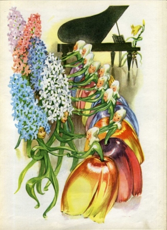 Иллюстрация к сказке 'Цветы маленькой Иды'