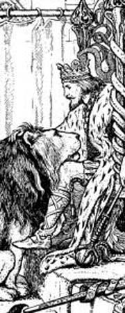 Иллюстрация к сказке братьев Гримм 'Двенадцать охотников'