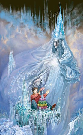 Иллюстрация к сказке Андерсена 'Снежная королева'