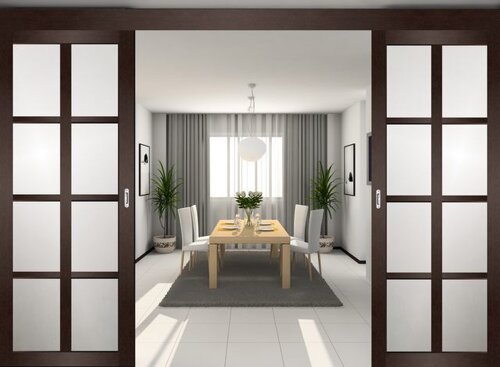 Распашные межкомнатные двери: красота и функциональность в каждом помещении